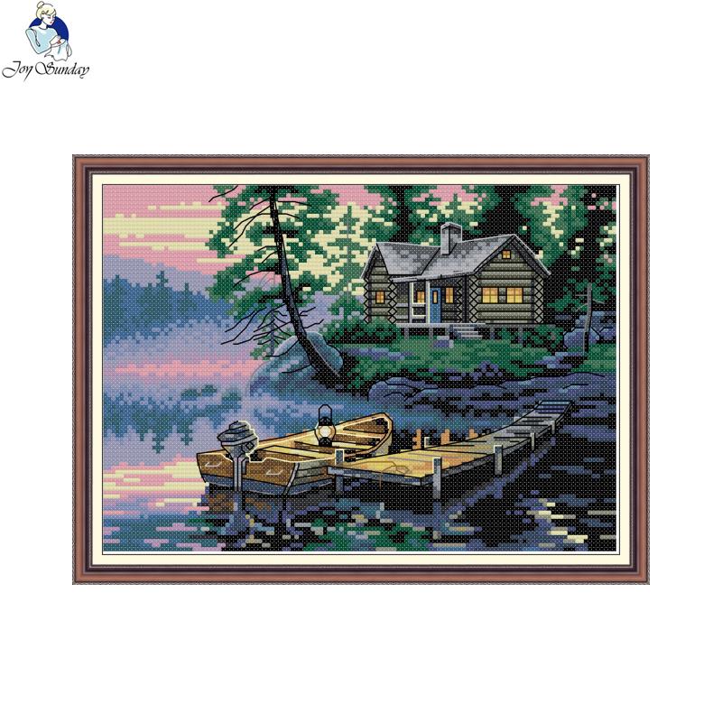 Embroidery X Pattern - Joy Sunday Counted Cross Stitch Kits