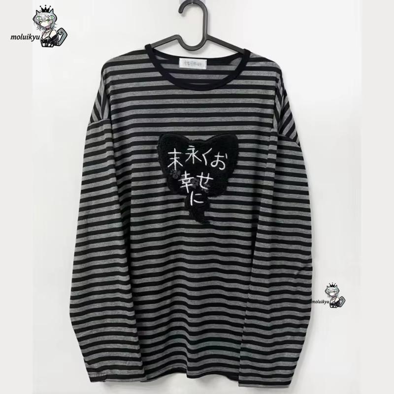 Embroidery Origin - Y2K American Punk Vintage O Neck