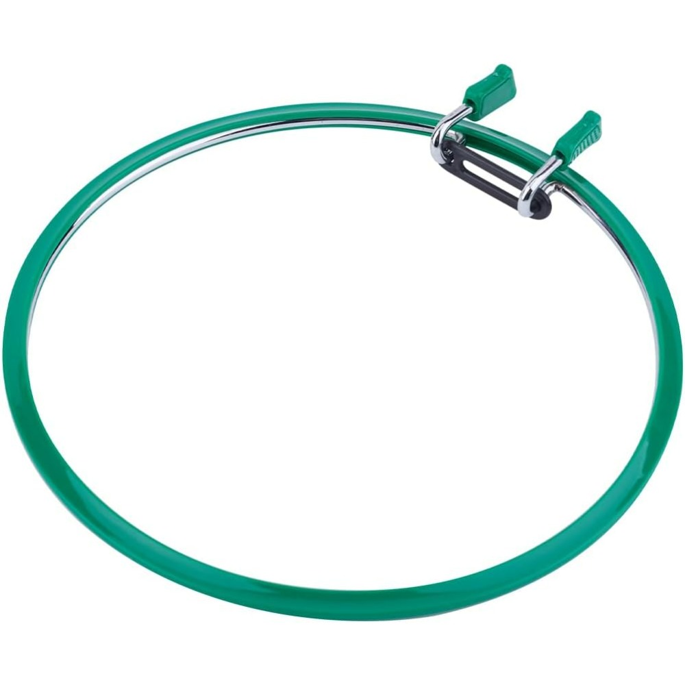 Embroidery Kit - Metal Green Embroidery Hoops Large Spring