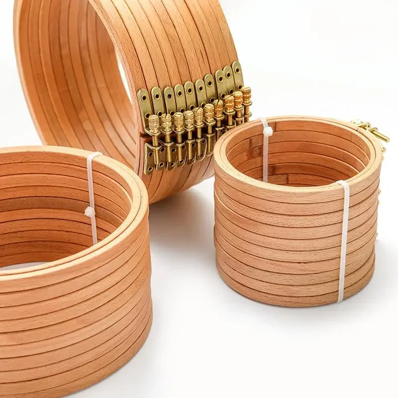 Embroidery Hooping - High Quality Beech Wood Embroidery Hoops