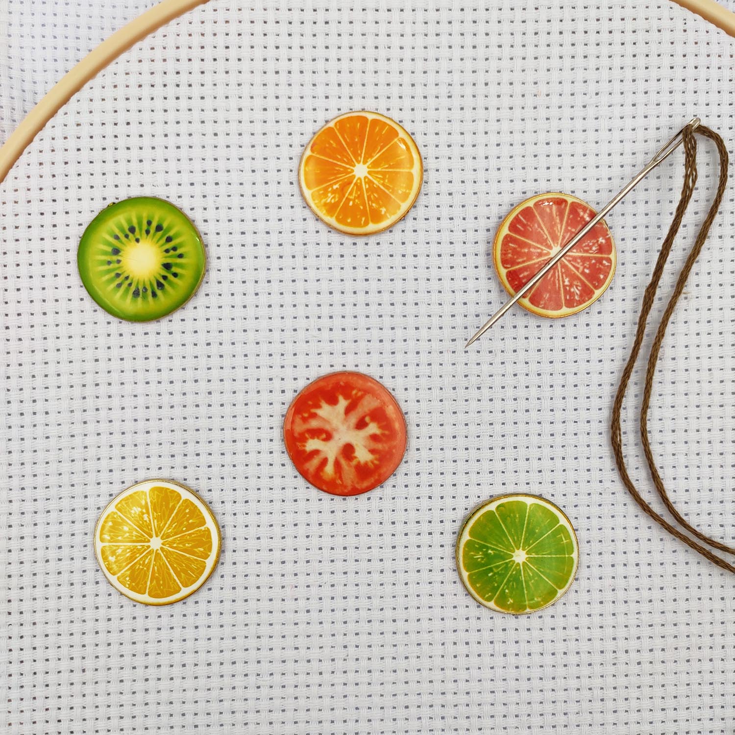 Needle Minder Magnet - Fruit Needle Minder Magnetic Kawaii Needle