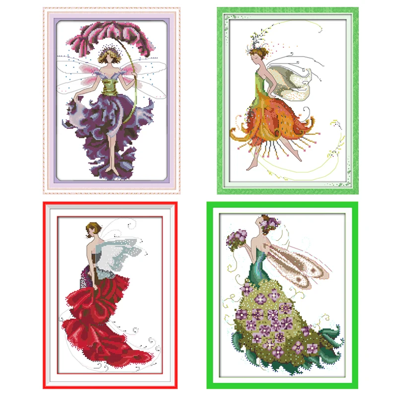 Embroidery X Pattern - Joy Sunday Cross Stitch Kits Aida