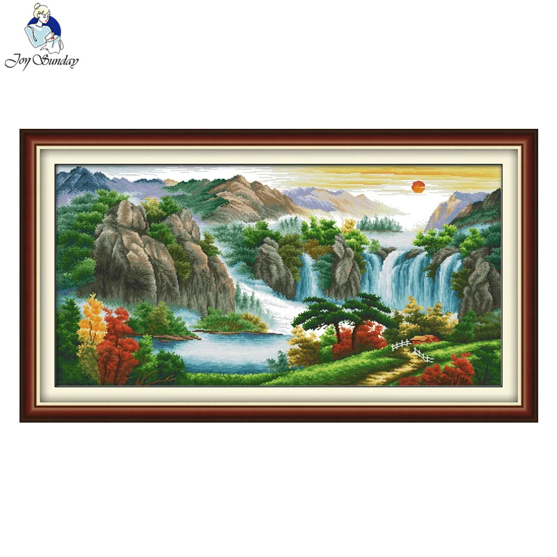 Embroidery X Pattern - Aida 16/14/11CT Embroidery Cross Stitch Kits