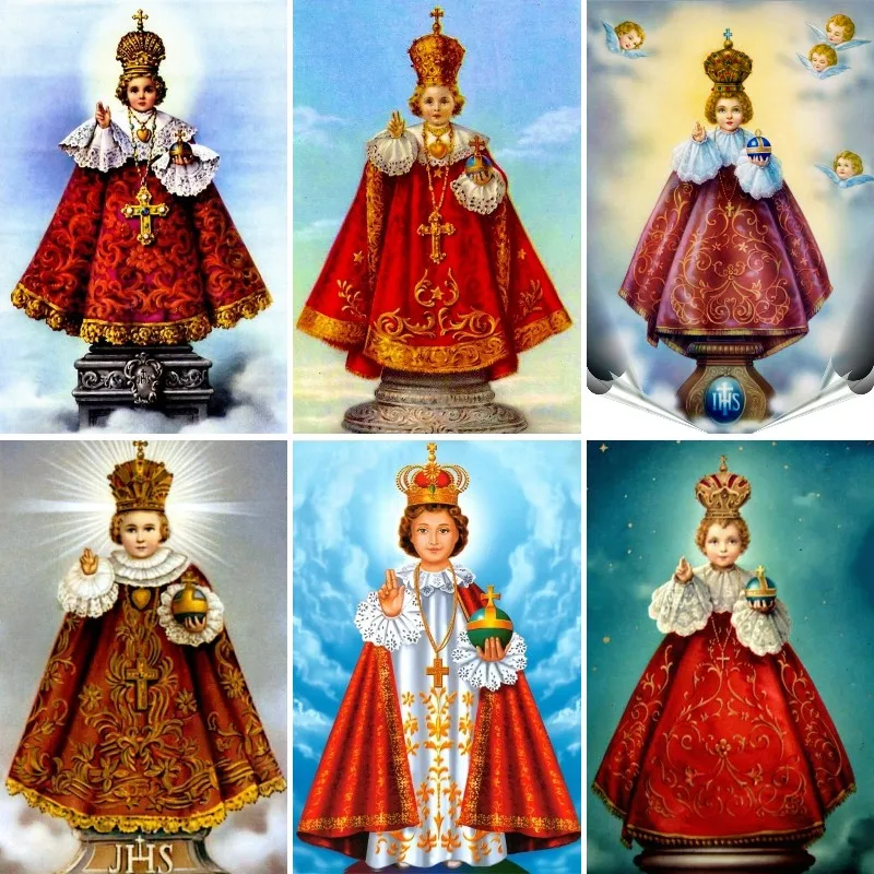Infant Jesus of Prague Diamond - Embroidery Icon review and price