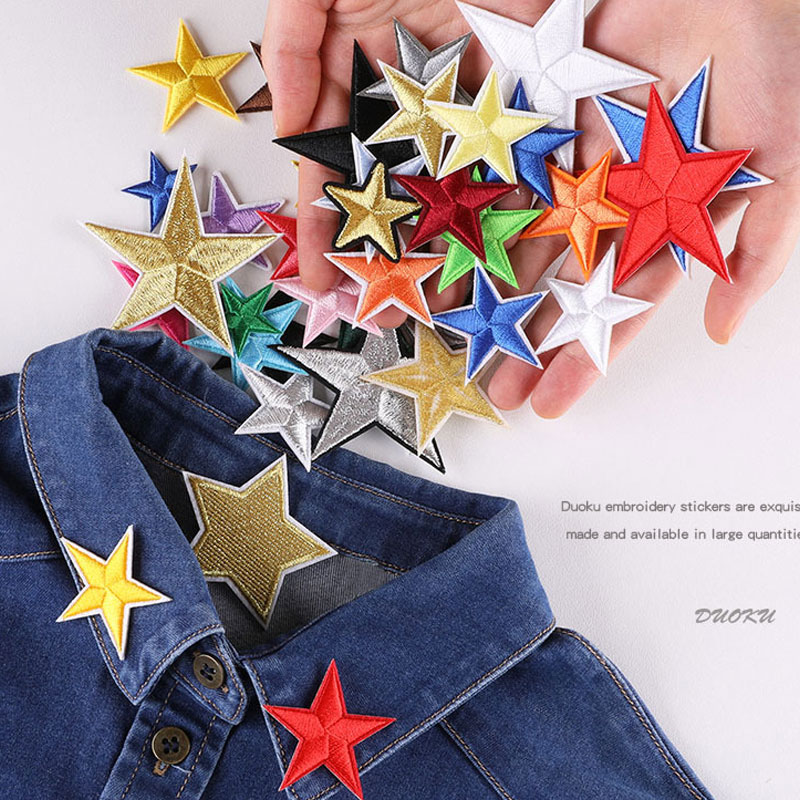 2-10Pcs Flower Iron on Patches - Embroidery Letter M review and price