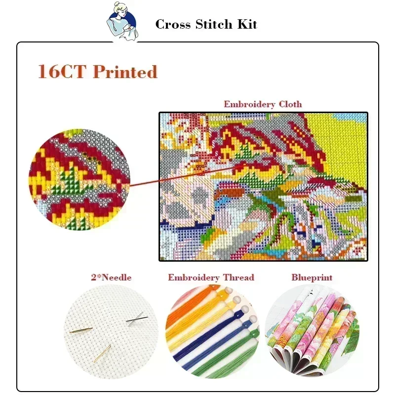 Joy Sunday Cross Stitch Kits S - Embroidery X Pattern review and price