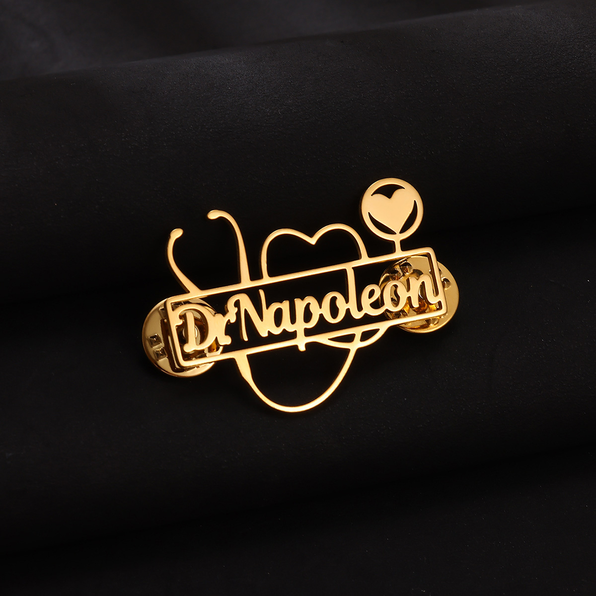 Custom Stethoscope Brooch Pers - Embroidery Icon review and price