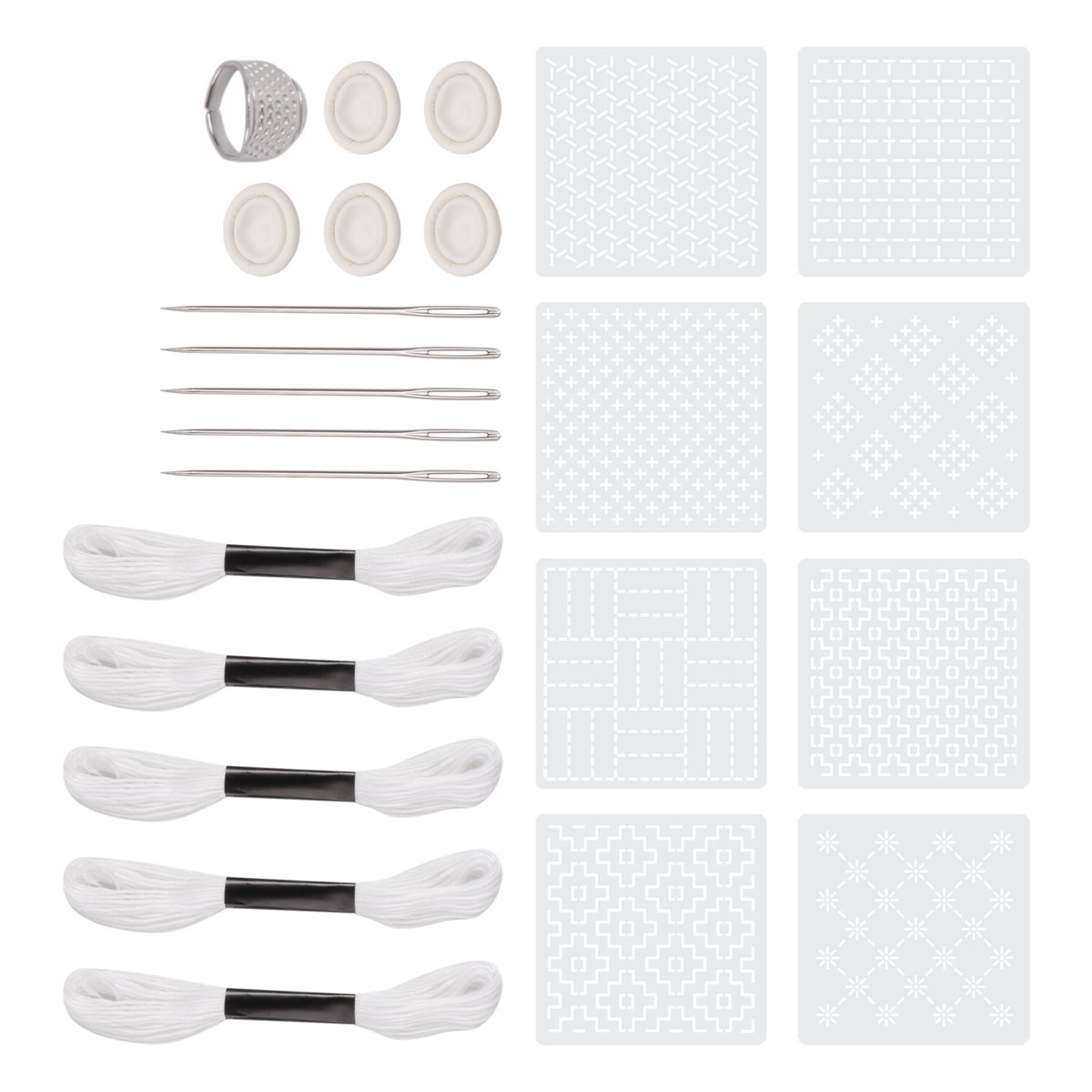 ~PERFECT}24Pcs Plastic -Stenci - Embroidery X Pattern review and price