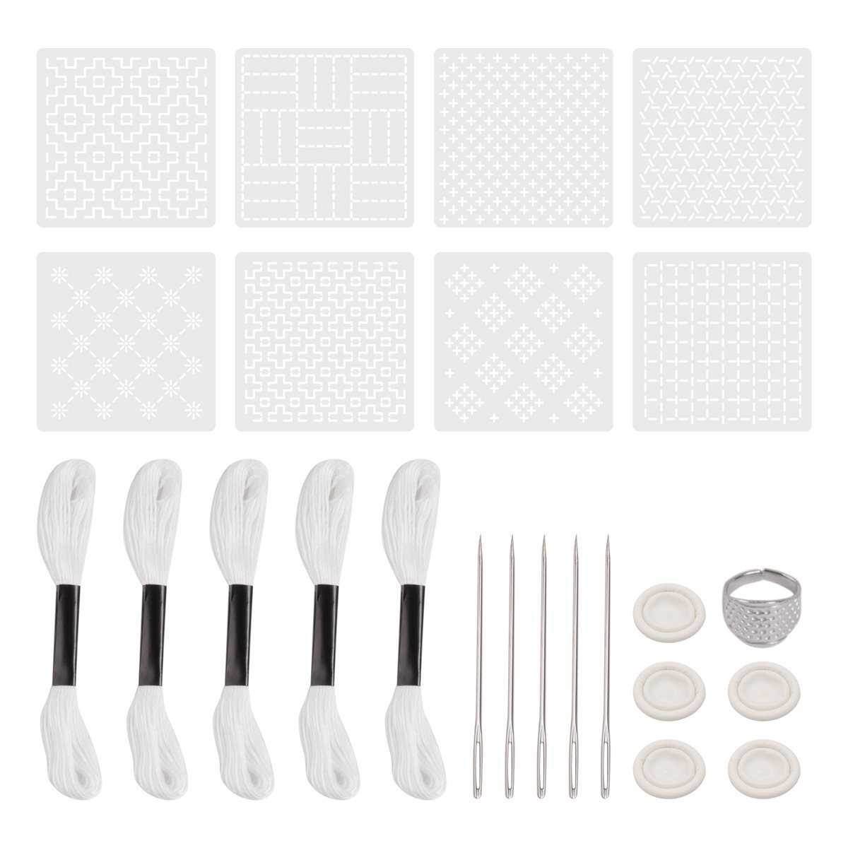 ~PERFECT}24Pcs Plastic -Stenci - Embroidery X Pattern review and price