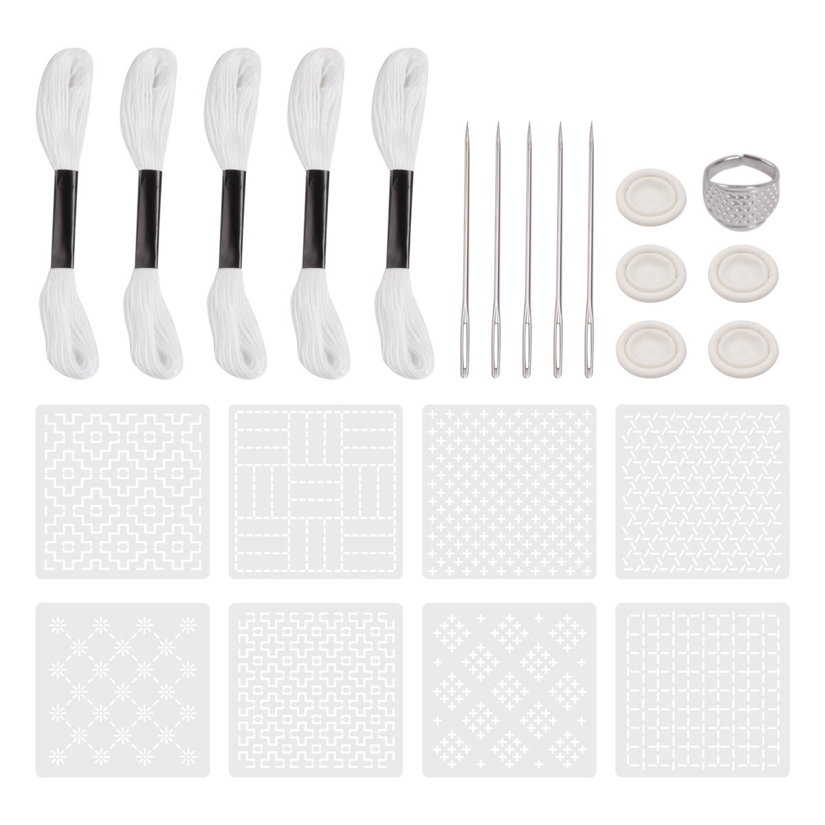 ~PERFECT}24Pcs Plastic -Stenci - Embroidery X Pattern review and price
