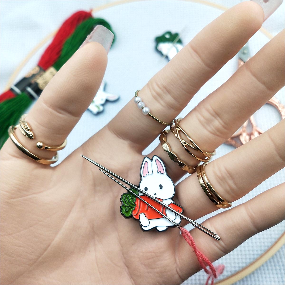 Needle Minder Rabbit, Bunny Ne - Needle Minder Magnet review and price