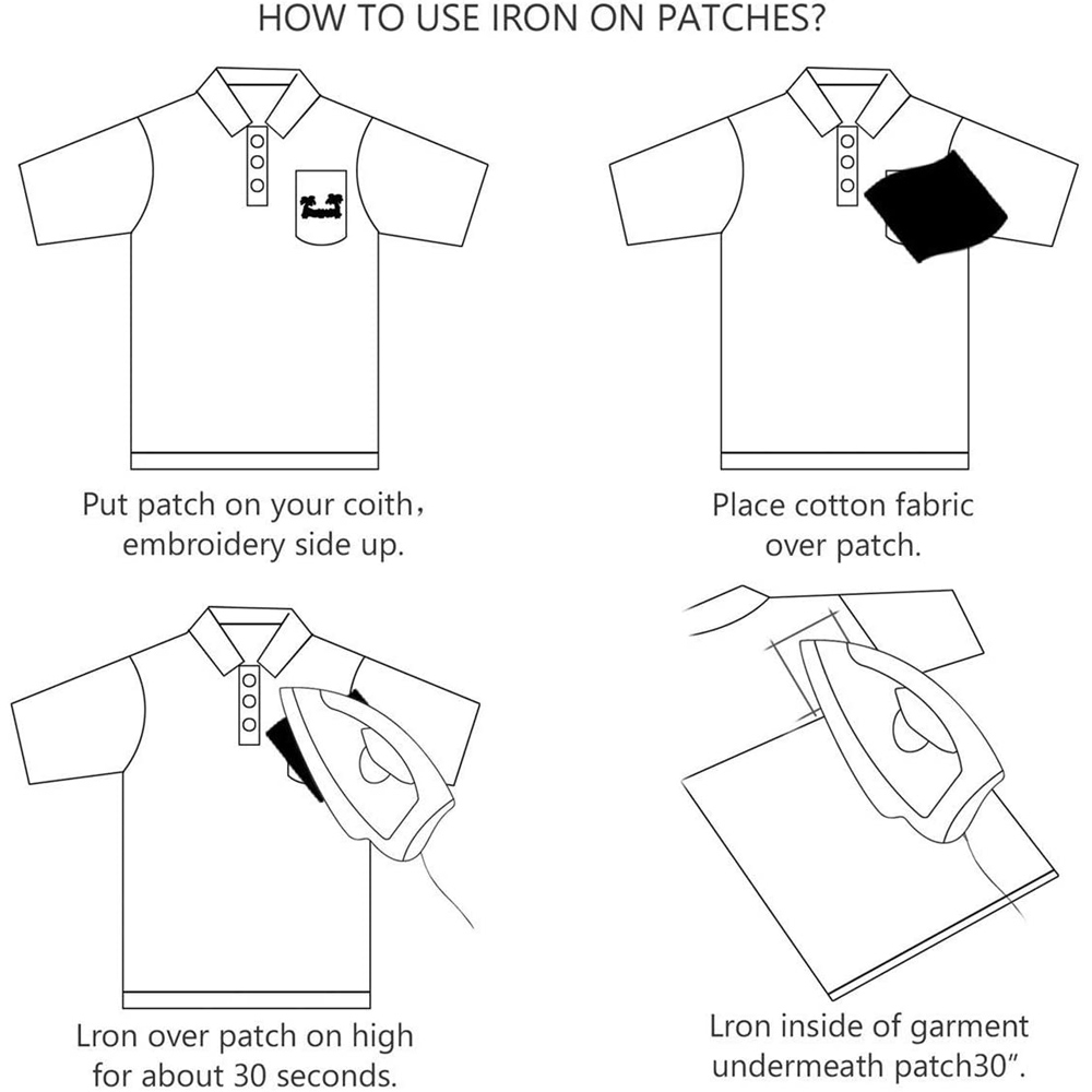 30Pcs/lot Assorted Iron-on Or  - Embroidery Letter M review and price