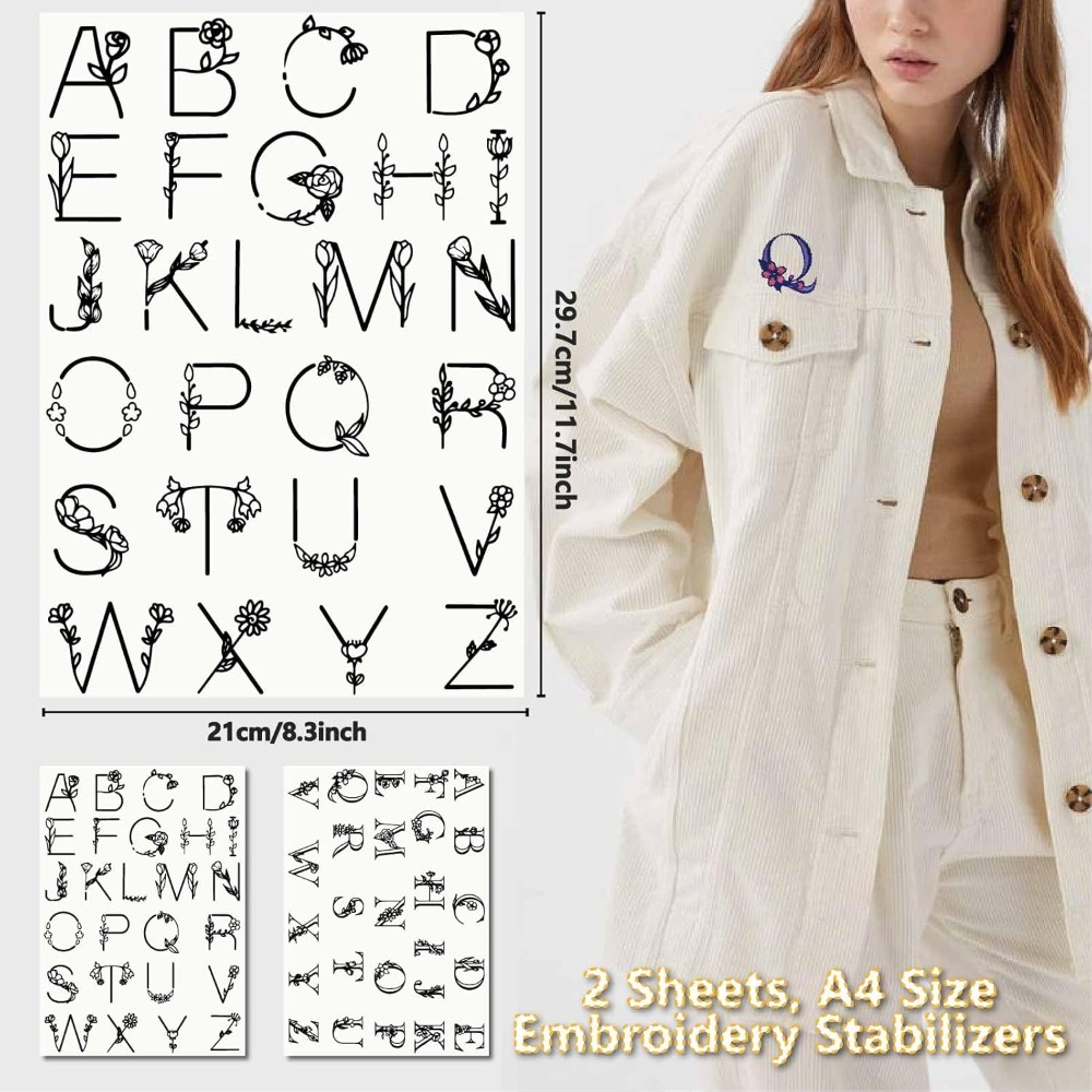 Letter A-Z Water Soluble Embro - Embroidery Kit review and price