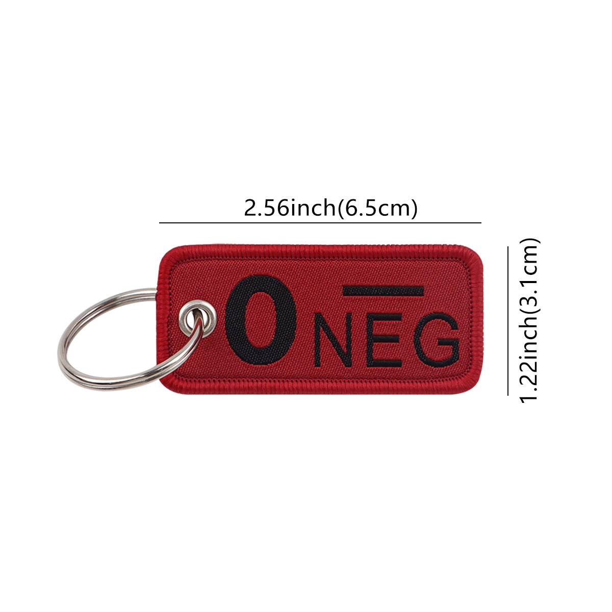 RED Blood Type Embroidery Key  - Embroidery Fonts review and price