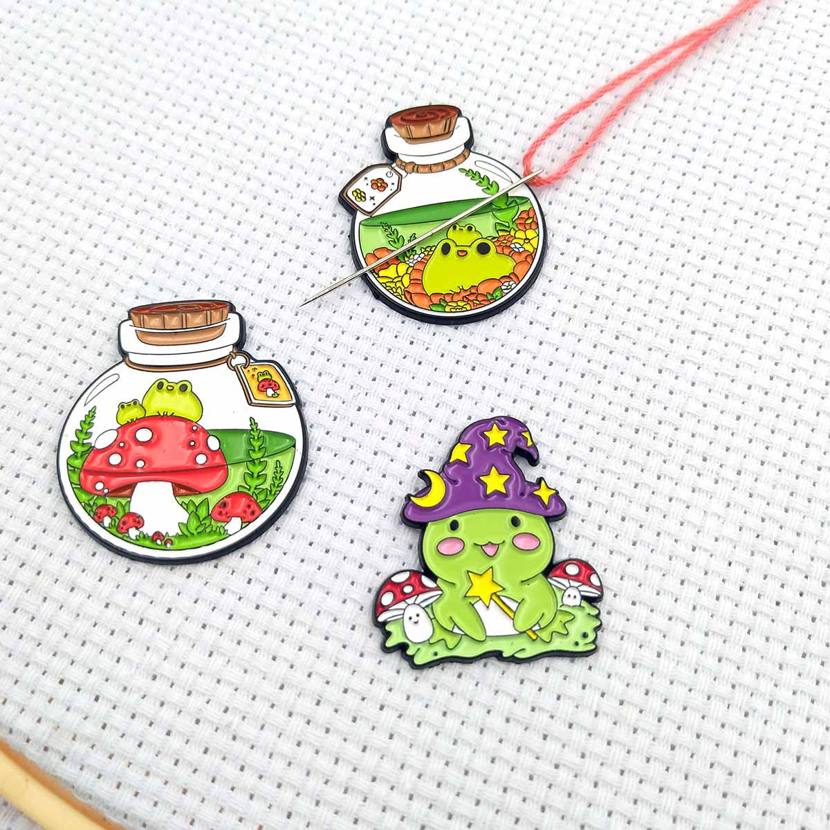 Frog Needle Minder for Embroid - Needle Minder Magnet review and price