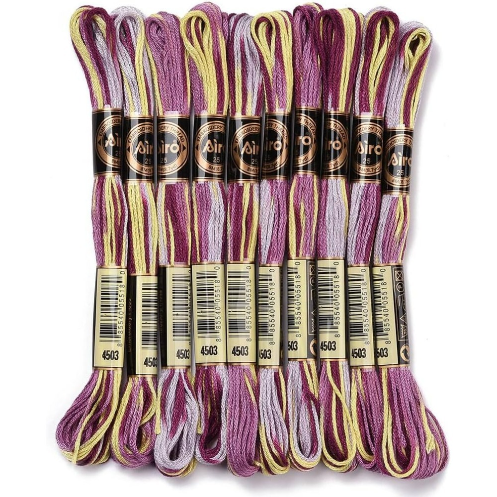 6 Strands Purple Variegated Em - Embroidery Kit review and price