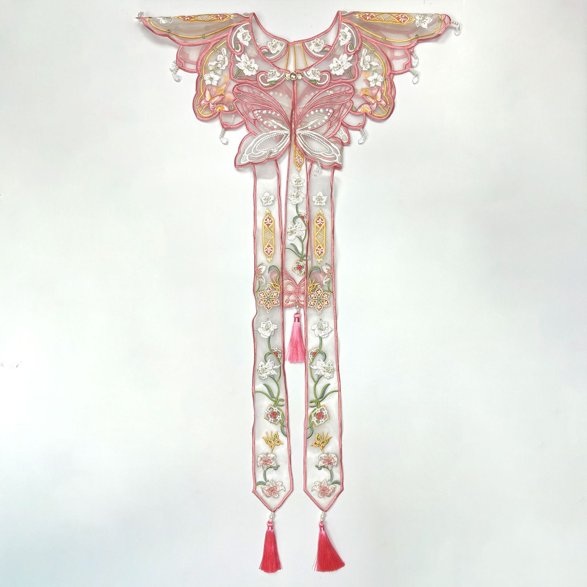 Chinese Hanfu Yunjian Shoulder - Embroidery Origin review and price