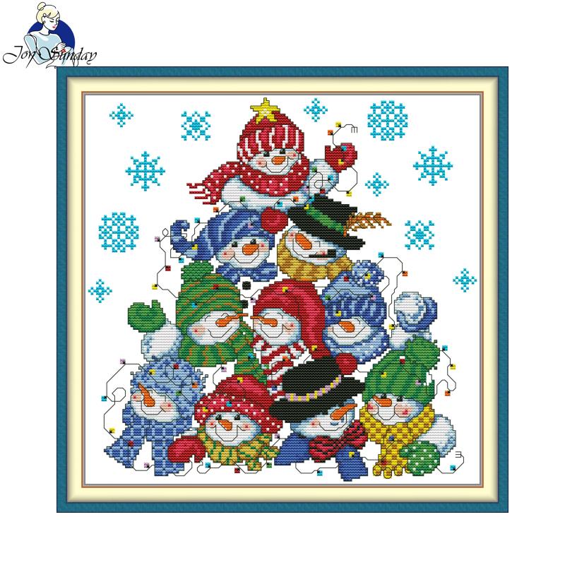 Building A Snowman Pattern Joy - Embroidery X Pattern review and price