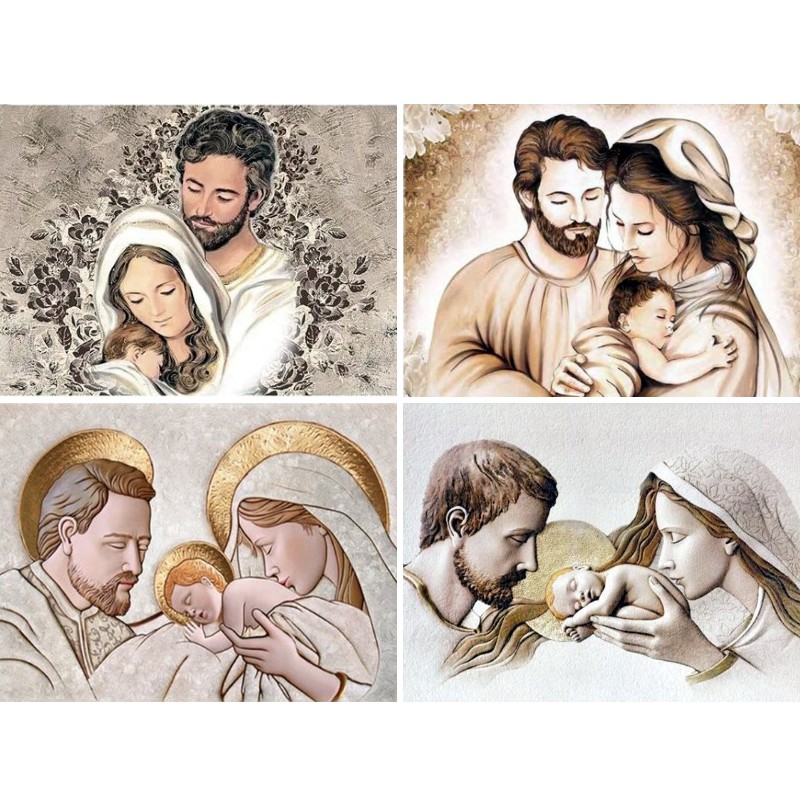 Holy Family Icon Diamond Paint - Embroidery Icon review and price