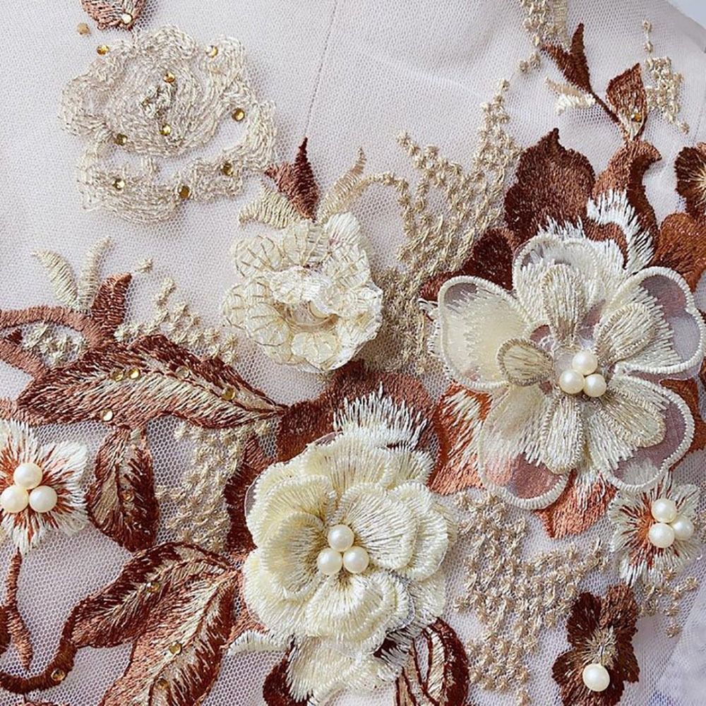 Fashion Elegant Colorful Sequi - Embroidery Flower Pattern review and price