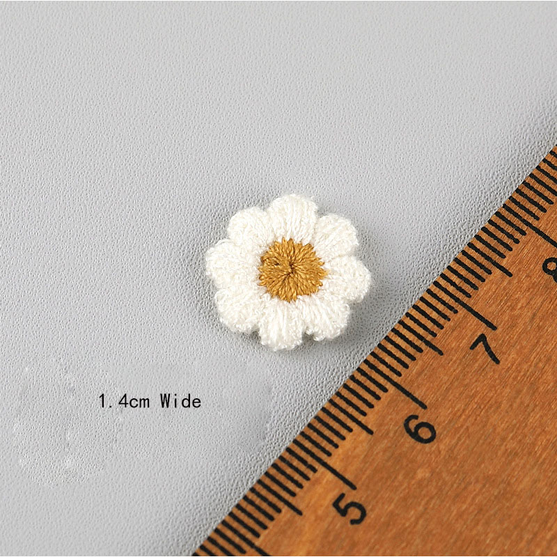 10Pcs Flower Embroidery Patche - Embroidery Letter M review and price