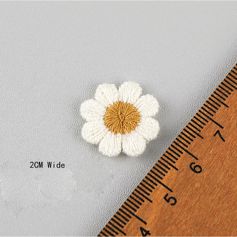10Pcs Flower Embroidery Patche - Embroidery Letter M review and price