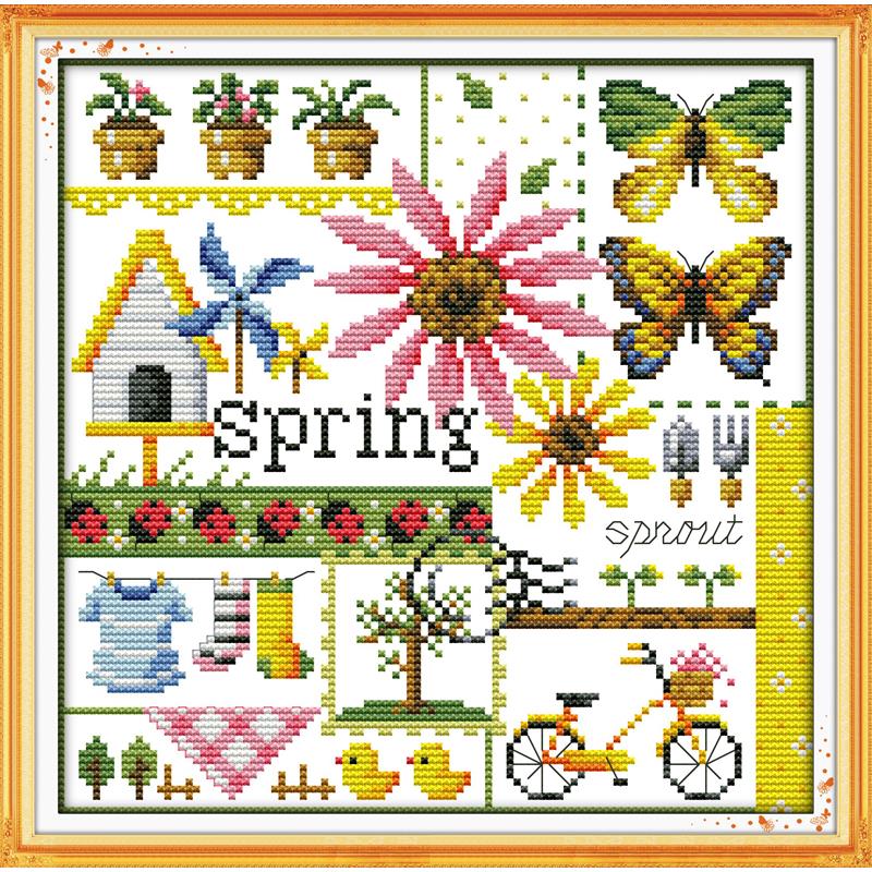 Four Seasons Pattern Spring Su - Embroidery X Pattern review and price