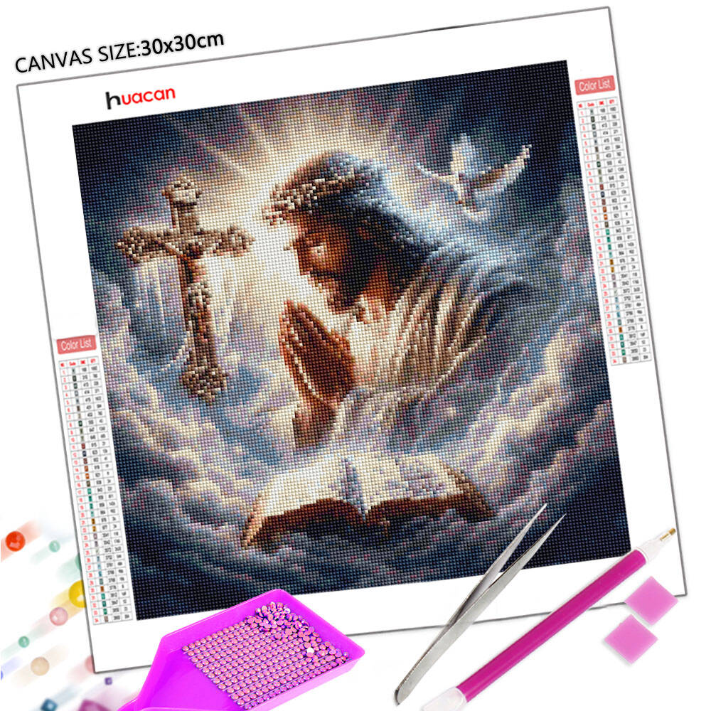 Huacan Full Square Round Drill - Embroidery Icon review and price