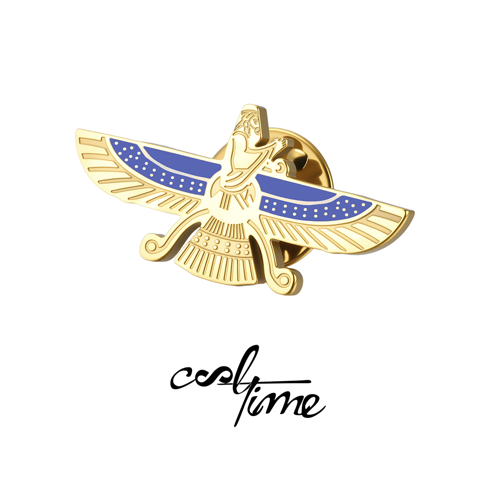 CoolTime Faravahar Pin Badge B - Embroidery Icon review and price