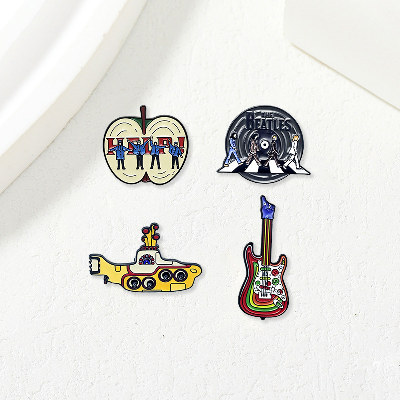 Rock Band Vintage Cross Enamel - Embroidery Icon review and price