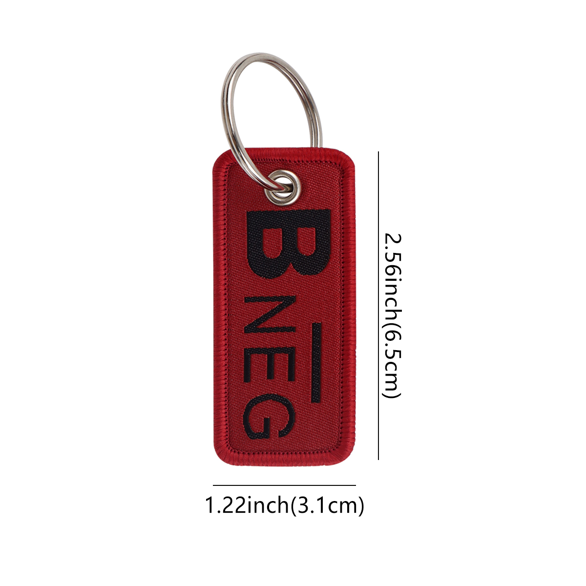 Blood Type Embroidery Key Fobs - Embroidery Fonts review and price