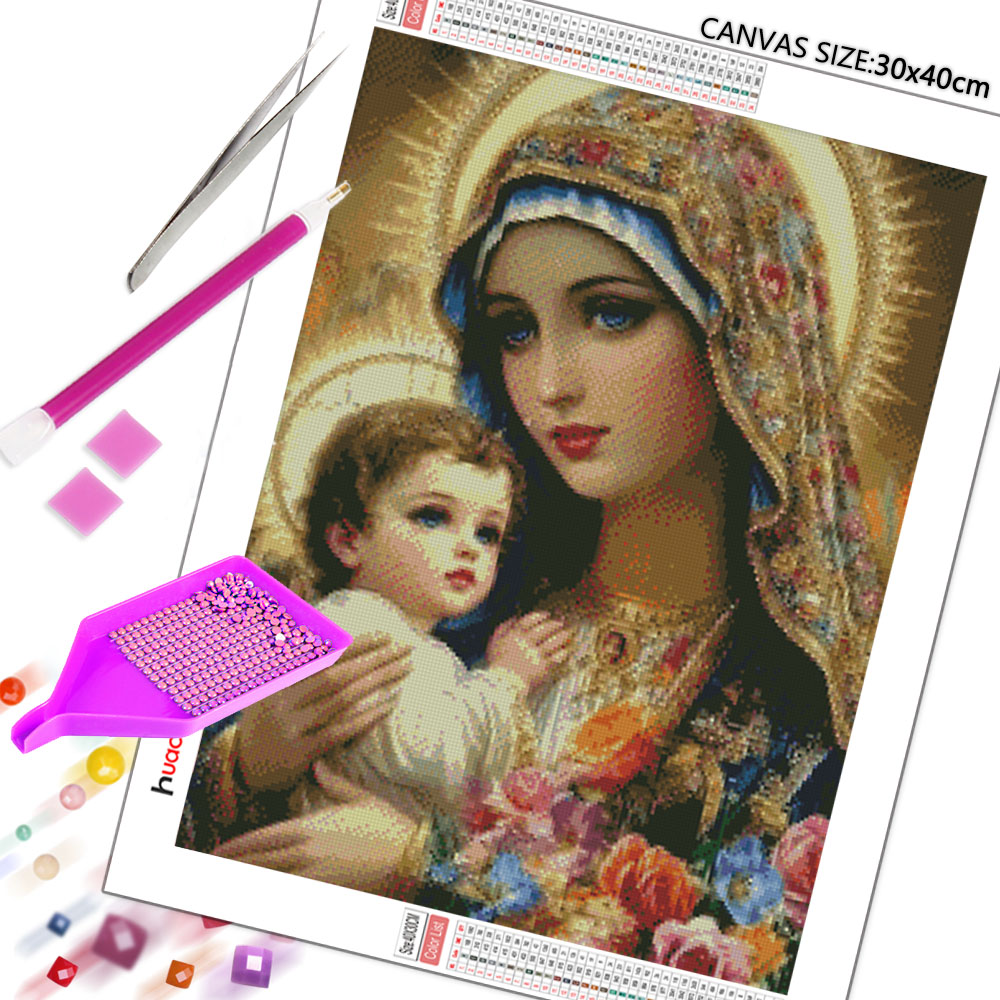 Huacan 5D DIY Diamond Painting - Embroidery Icon review and price