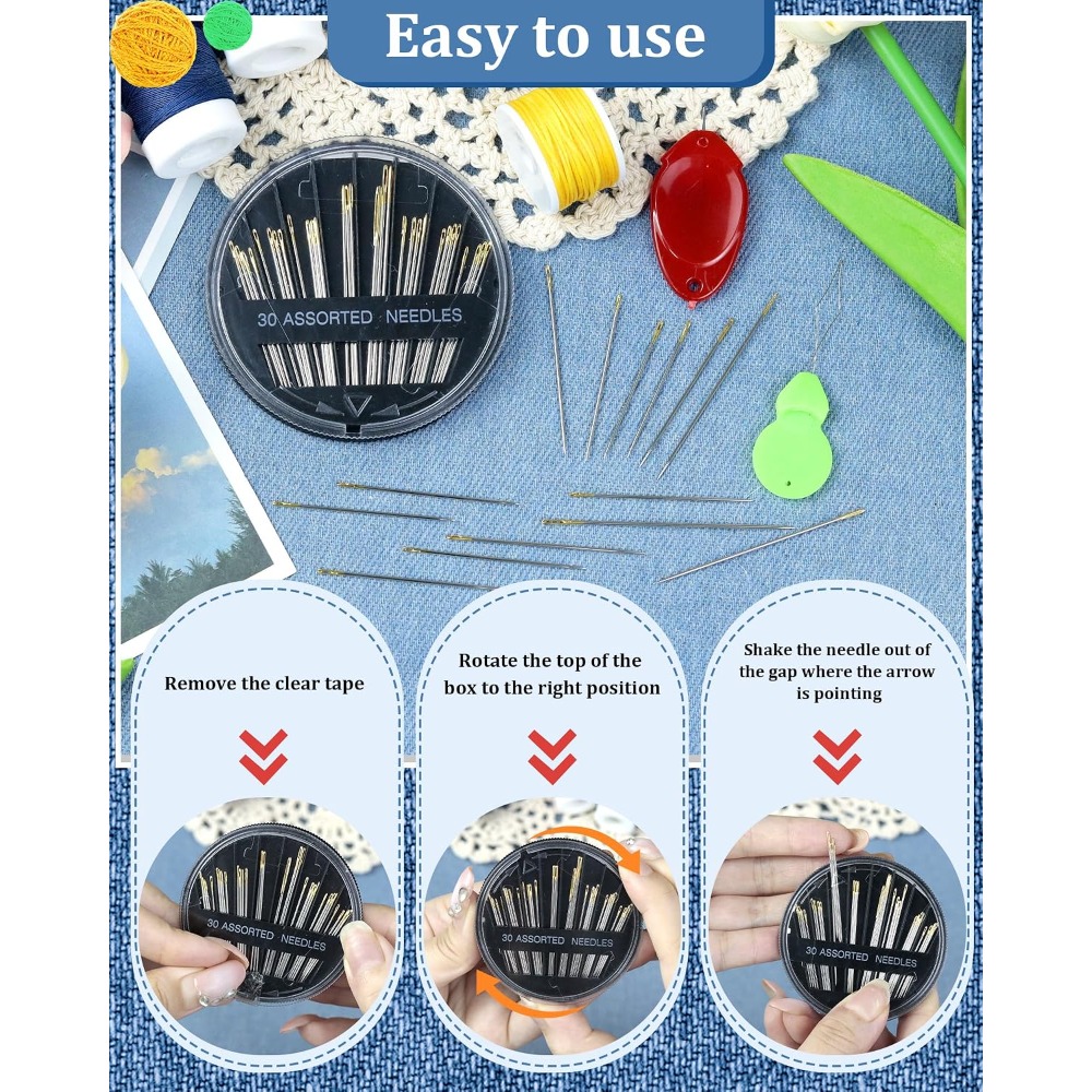 30-Count Steel Hand Sewing Nee - Embroidery Kit review and price