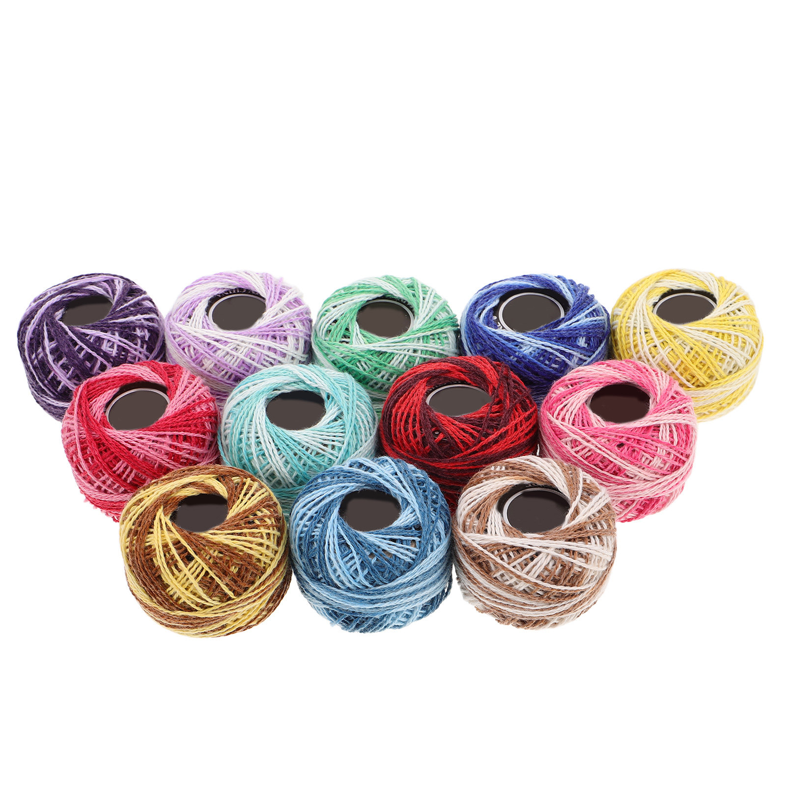 12Pcs Colorful Cotton Embroide - Embroidery Kit review and price