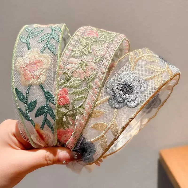 1/3pcs Elegant Chiffon Embroid - Embroidery Hooping review and price
