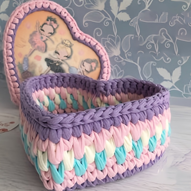 3pcs Heart-Shaped Crochet Bask - Embroidery Hooping review and price