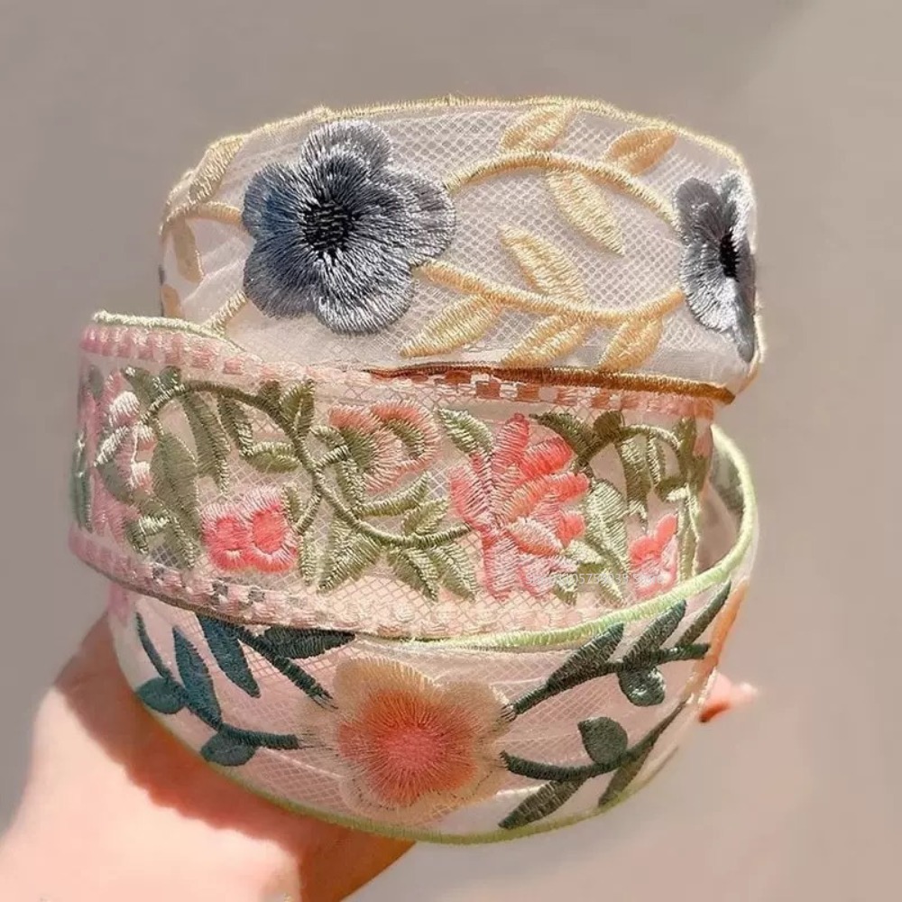 Spring Lace Embroidery Floral  - Embroidery Hooping review and price
