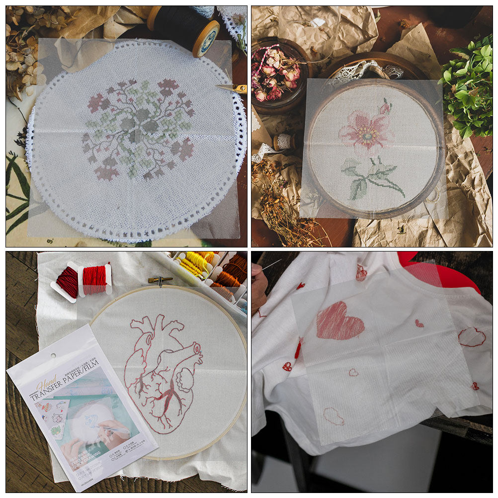 8Pcs Water Soluble Embroidery  - Embroidery Kit review and price