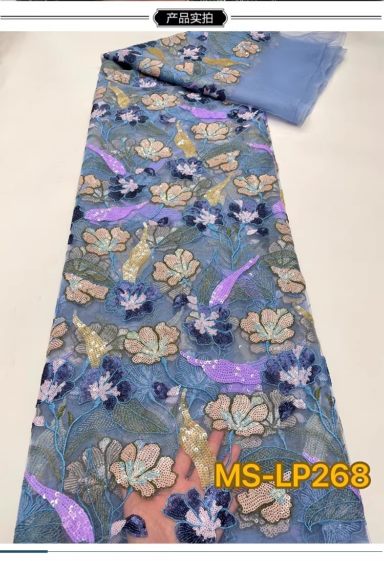 1yard Luxury Double color bead - Embroidery Flower Pattern review and price