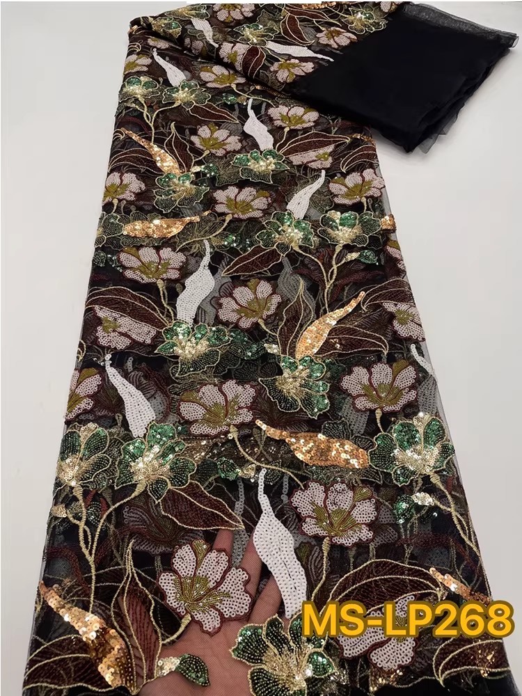 1yard Luxury Double color bead - Embroidery Flower Pattern review and price