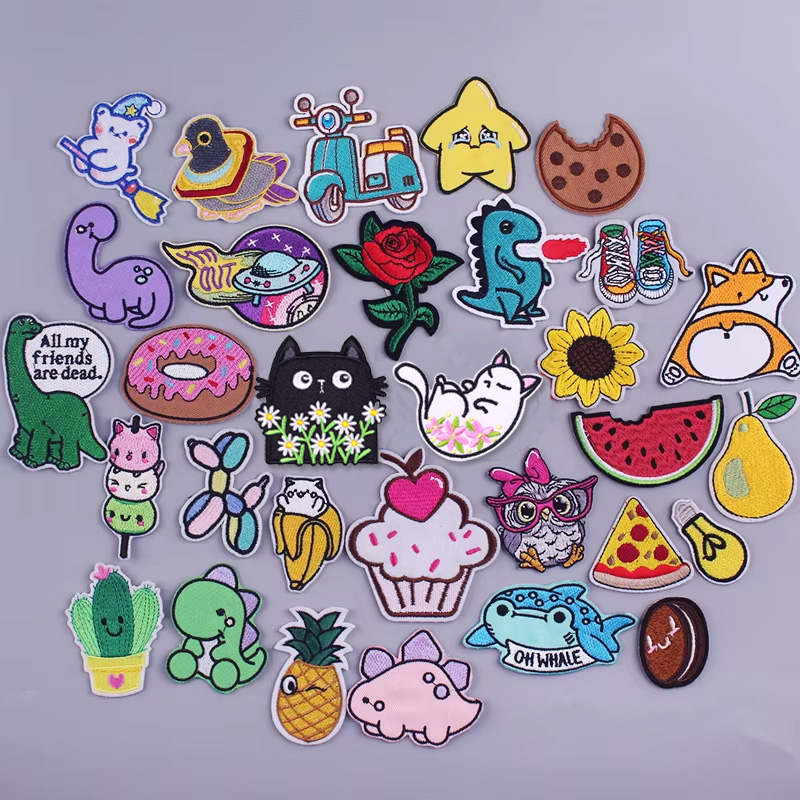 Cute Animals Dinosaur Patch Ir - Embroidery Letter M review and price