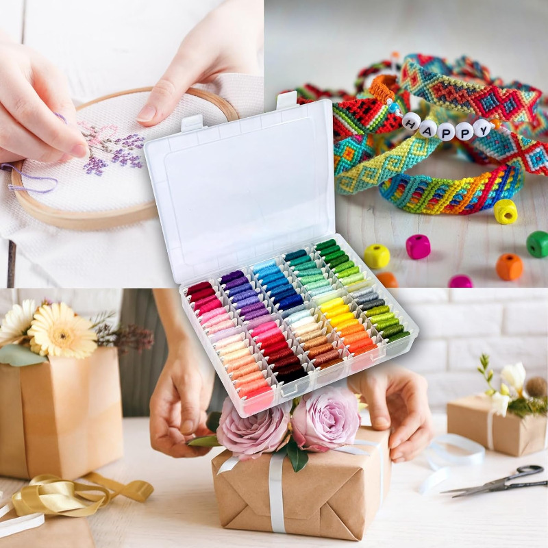 100% Cotton Embroidery Thread  - Embroidery Kit review and price