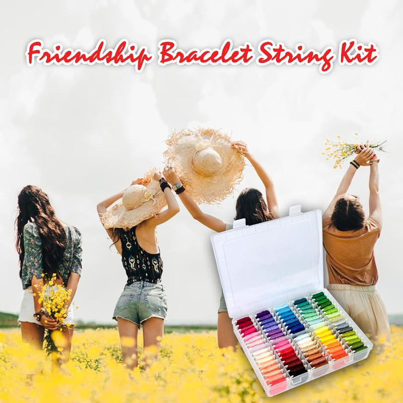 100% Cotton Embroidery Thread  - Embroidery Kit review and price