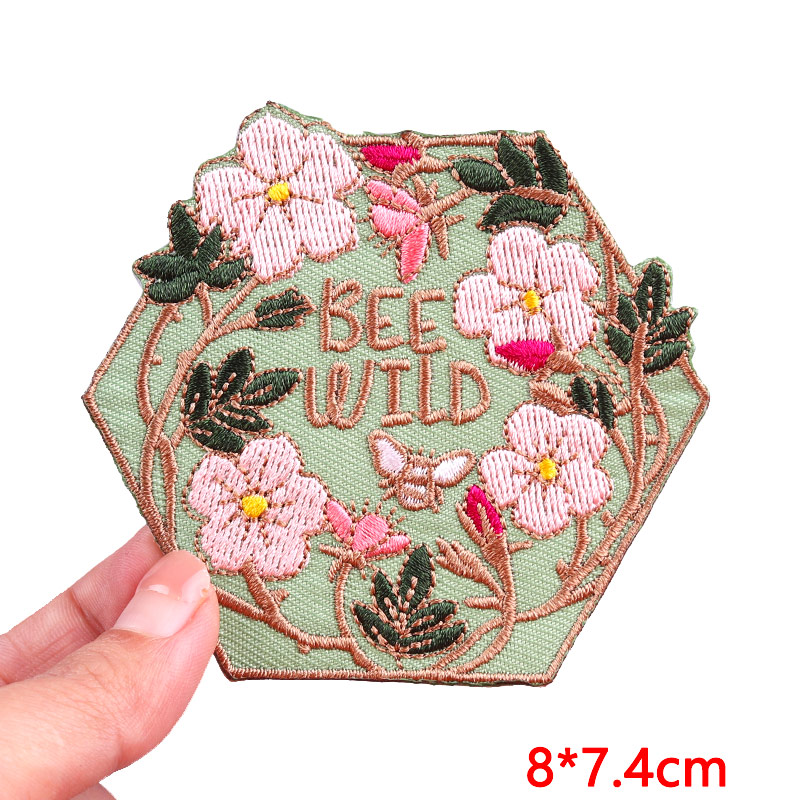 Good Vibes/Positive Letter Slo - Embroidery Letter M review and price